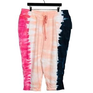 Copied - NEW! Lane Bryant Livi Activewear Capri Jogger Sweatpant Tie Dye - 18/20